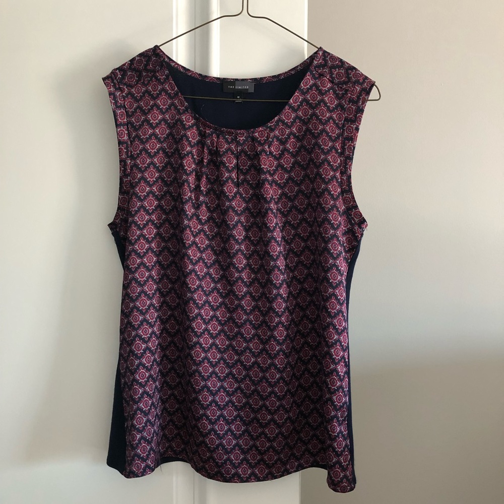 The Limited Women's Sleeveless Blouse Top, Size M